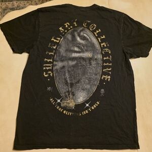 Sullen Art Collective Rich Pineda Artist Series Graphic Tee - Mens XL - Black